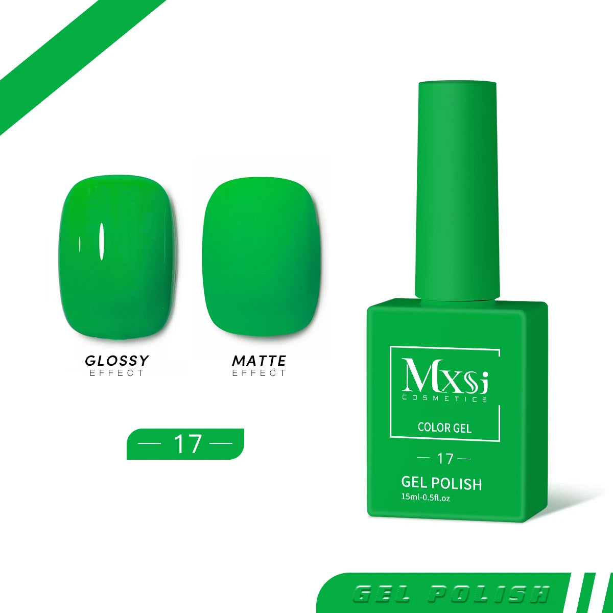 Mxsi 15ml ジェルネイルポリッシュ ネオンブラウン ロイヤルブルー レッドグリーン パスタルヌード ネイルアートワニス ジェルラッカー トップコート UVジェルネイル 未セット