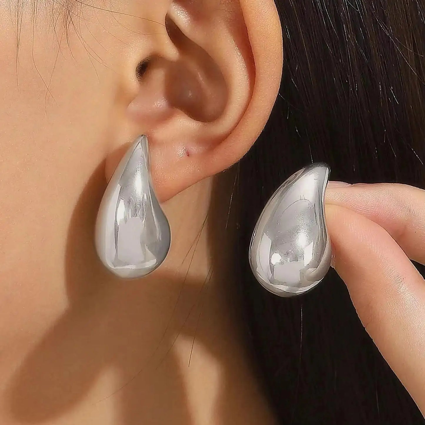 925 Silver Needle Korean Fashion Leaf Flower Earrings For Women Metal Earings Jewelry 2025 Trending Women's Gold Color Earrings