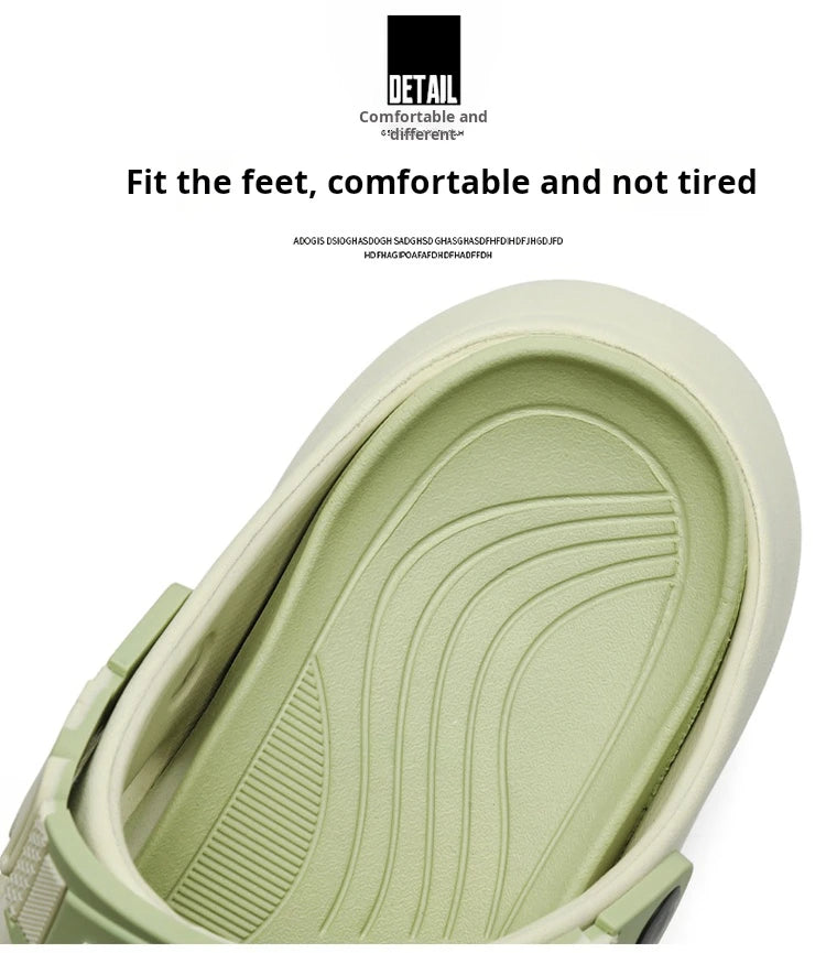 Summer Slippers for Men, Large Size Soft Comfortable Anti-slip Quick-drying, Casual Outdoor Beach Indoor New Style Sandals