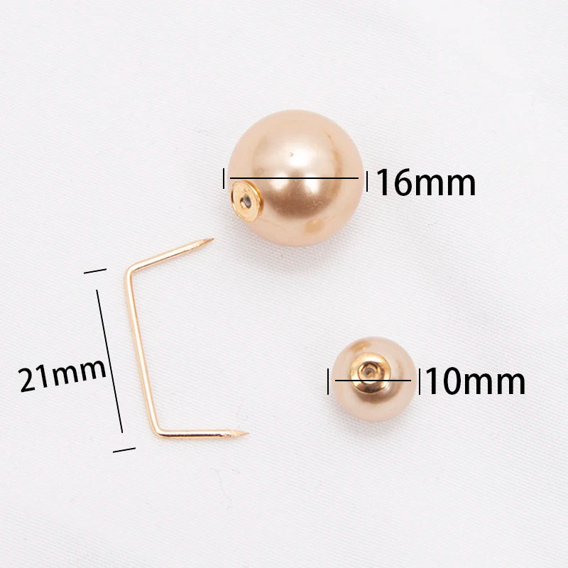 3Pcs/set New Women Tightening Waistband Pin Double Pearl Brooches Metal Lapel Pins Sweater Shirt Cardigan Brooch Accessories