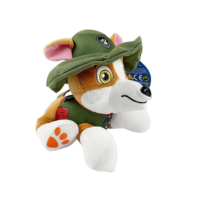 Paw Patrol Plush Toy Action Figure Ryder Marshal Zuma Everest Cartoon Model Two postures Plush Toy Children's Birthday Party Gif
