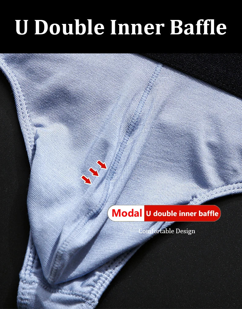 Men's Underwear G-string Pants Modal Low Rise Sexy Pure Sexy Style Special Spicy High Grade All In One General Purpose Pants