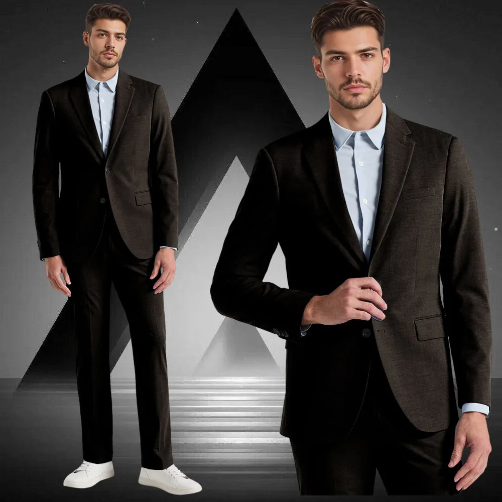 Linen Customized suit men's 2 piece suit Suit jacket Suit Pants business casual Blazer man top man clothes
