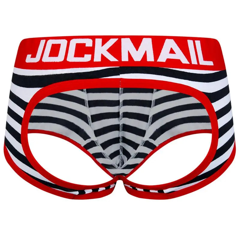 Men's Panties Jockstraps Men Underwear Gay Thong Man Boxer Shorts Underpants Slip Sexy Cotton Pouch Cuecas Gay Thongs G String