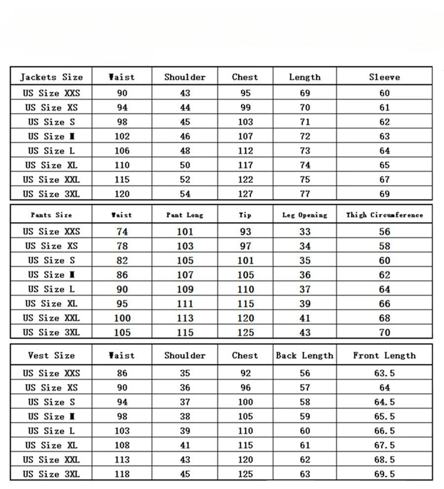 Suit (Blazer+ Vest + Trousers) Men's Fashionable Gentleman Business British Style Solid-color Banquet Host Casual Wedding Suit