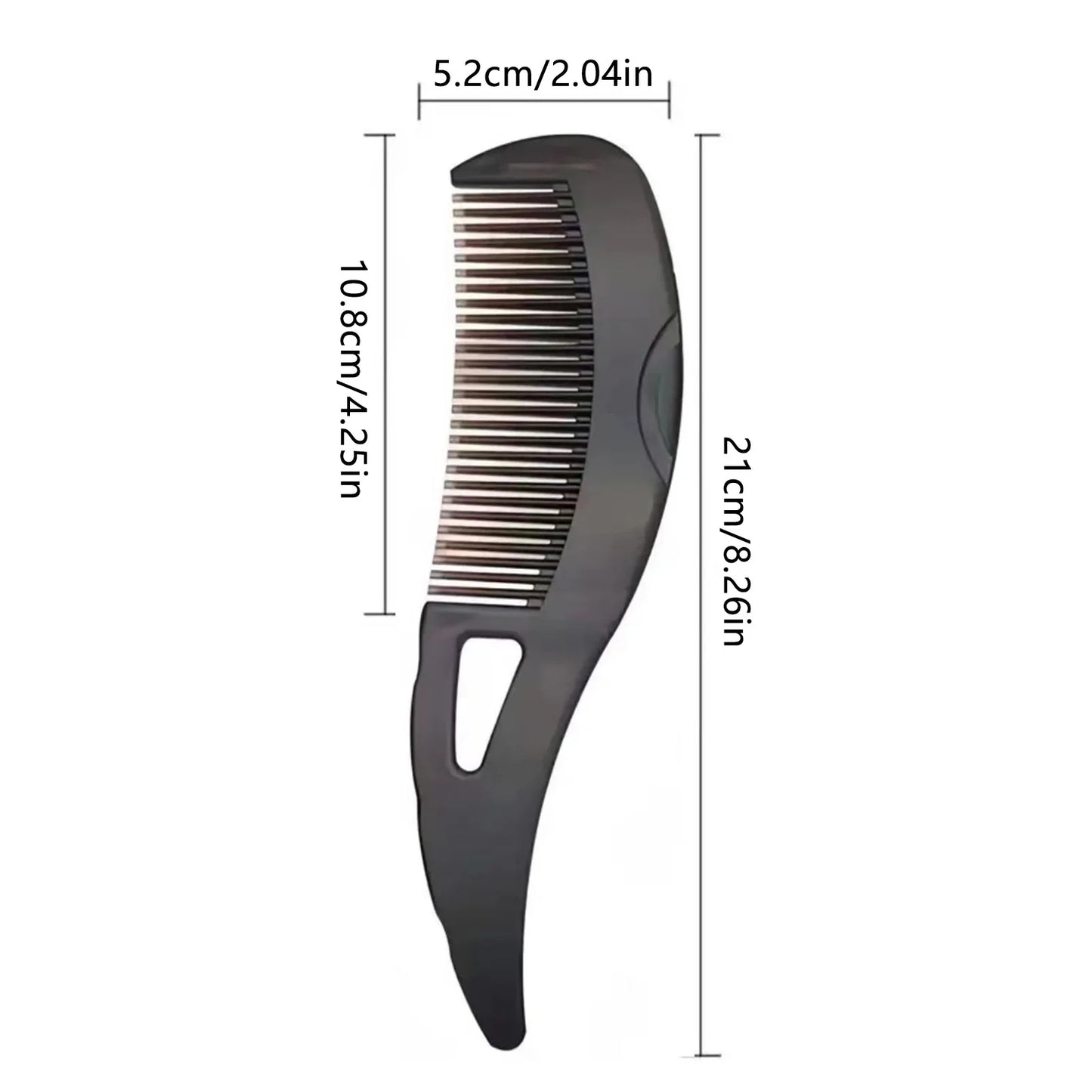 フケ除去頭皮用ヘアコーム、ヘアスタイリングコーム、セルフクリーニング式静電気防止マッサージブラシ、ヘアサロンスタイリングツール