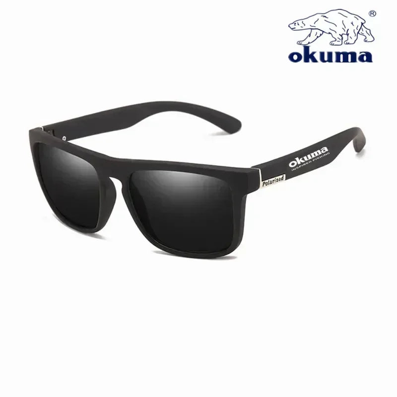 Okuma 偏光サングラス UV400 男女兼用 アウトドア 狩猟 釣り 運転 自転車 サングラス オプションボックス