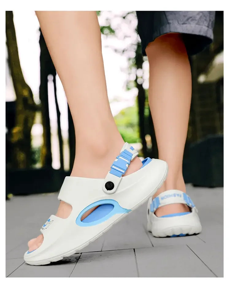 Summer Slippers for Men, Large Size Soft Comfortable Anti-slip Quick-drying, Casual Outdoor Beach Indoor New Style Sandals