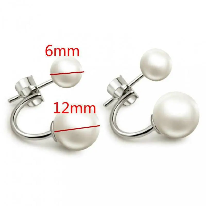 Natural Stone Stud Earrings For Women Silver Color Plated Earing Oorbellen Earings brinco Jewelry Gift earring Wholesale 2025