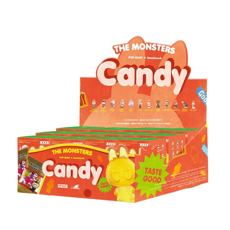 POP MART Labubu The Monsters Candy Series Blind Box Toys Guess Bag Mystery Box Mistery Caixa Action Figure Surpresa Cute Model