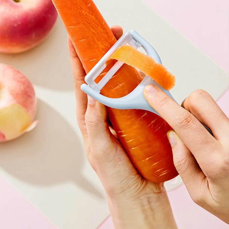 2025 Miniso Peeler Cartoon Cute Melody Kuromi Household Vegetable and Fruit Peeler Ins Korean Kitchen and Daily Necessities
