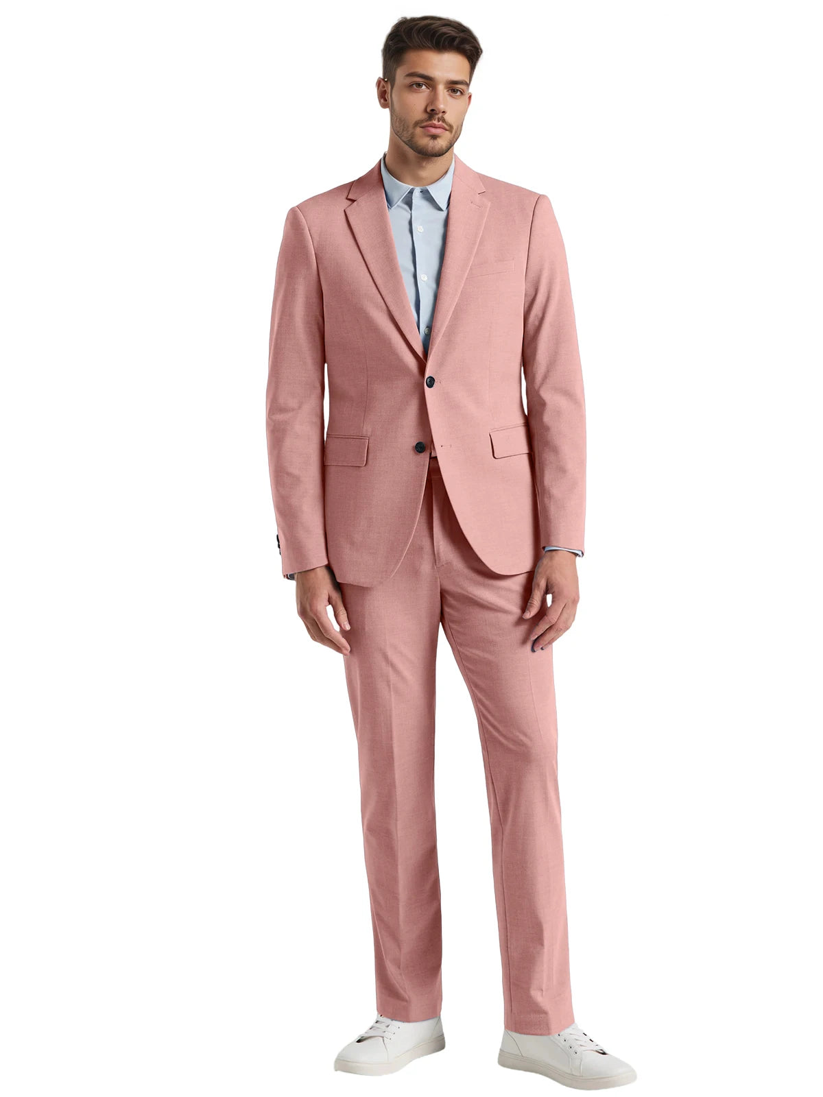 Linen Customized suit men's 2 piece suit Suit jacket Suit Pants business casual Blazer man top man clothes