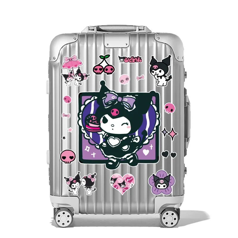 Super Large Sanrio Hello Kitty Stickers Cartoon Stickers for Scrapbooking Laptop Suitcase Waterproof Sticker Decal Kid Toy