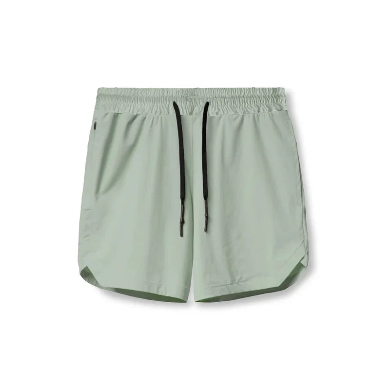 2025 NEW Summer quick-dry Training Shorts Men Sports Casual Clothing Fitness Workout Running Woven Compression Athletics Shorts