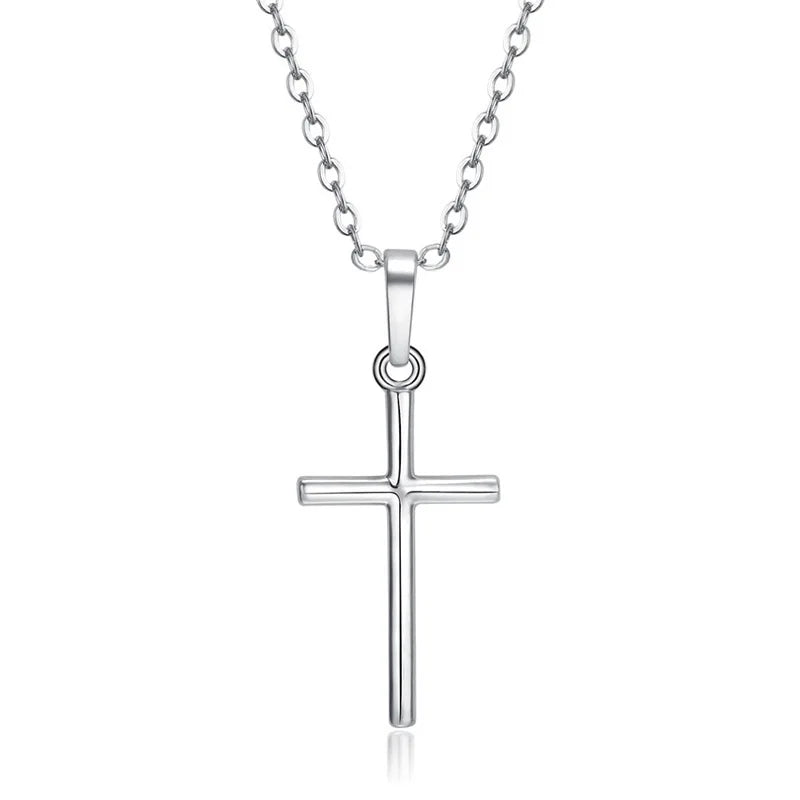 Gift Cross Necklace for Women - Gold Plated Cross Necklace Layered Small Side Necklace Women's Fashion Jewelry