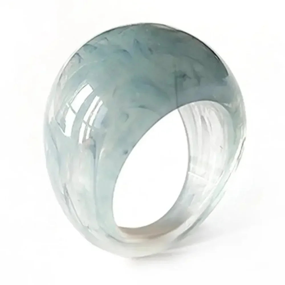 Exaggerated Creative Rings Acrylic Resin Rings for Woman Girls y2k Fashion Jewelry Accessories Party Dress Jewelry mens rings