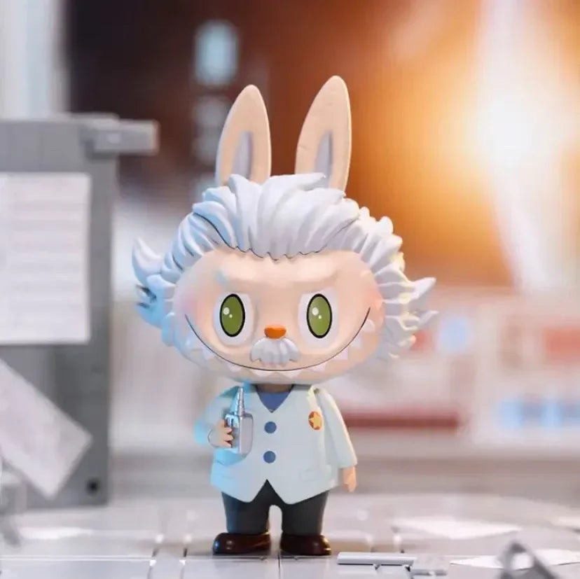 POP MART Labubu Elf Universe Adventure Series Blind Box Toys Kawaii Anime Action Figure Surprise Mystery Box Dolls Girls Gift