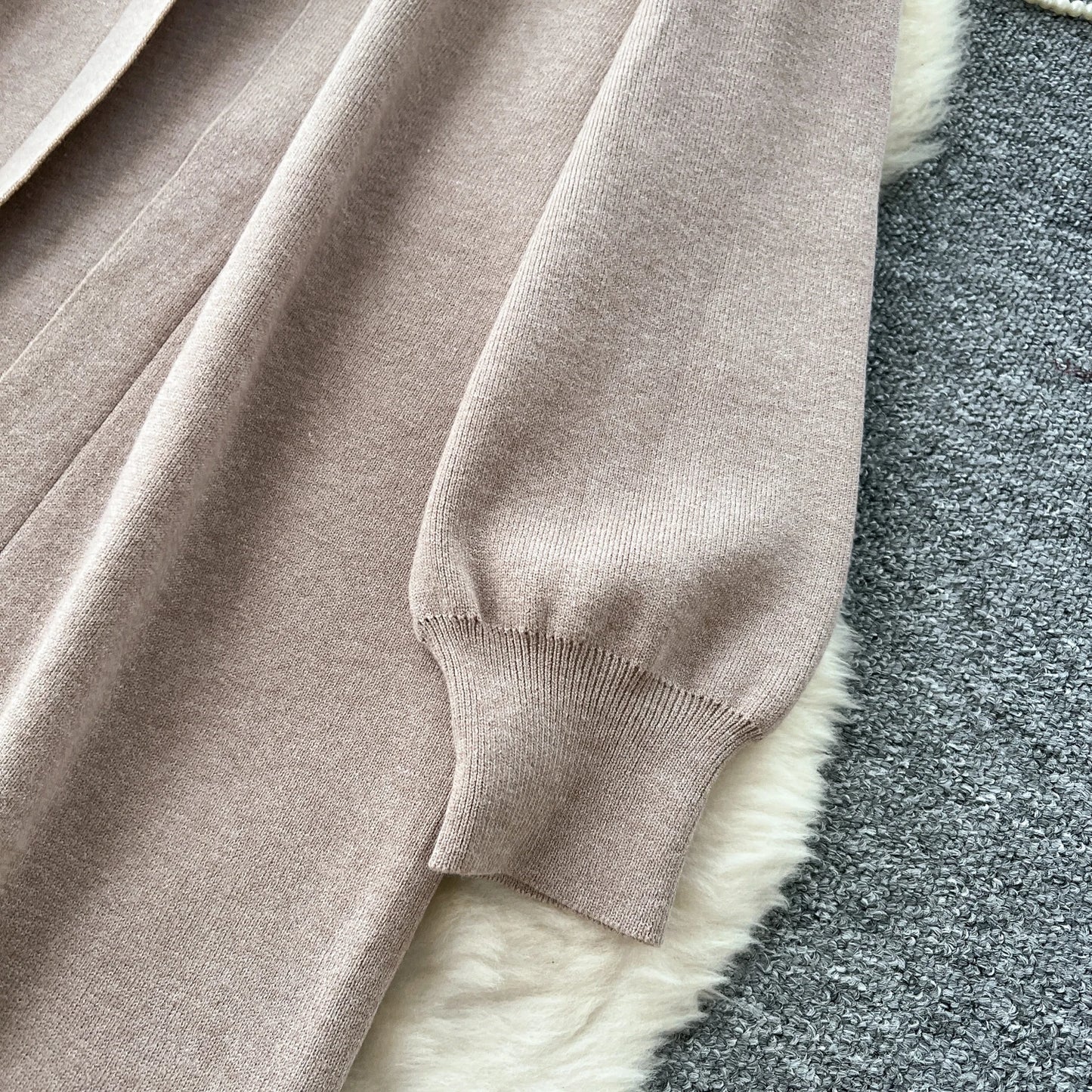 SINGREINY Autumn Knitted Warm Suits V Neck Buttons Vest+Full Sleeve Long Cardigans+Wide Legs Pants Women Solid Three Pieces Sets