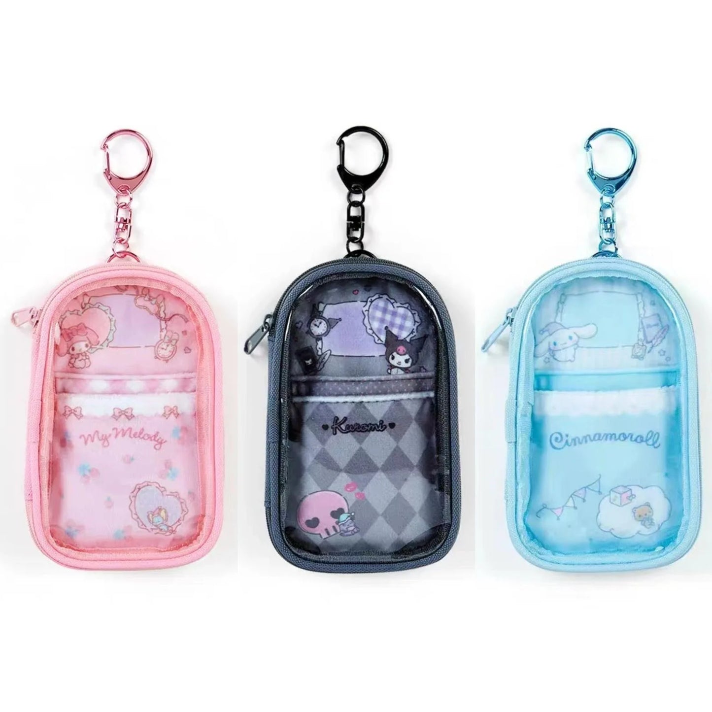 サンリオ シナモロール クロミ アニメ かわいい 収納 ハンドバッグ ペンダント マイメロディ PVCバッグ