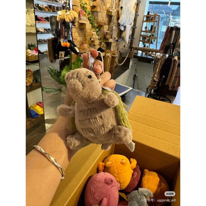 jellycat Mr. Timmy Turtle ペンダント バッグ バッグチャーム 人形 キーチェーン ぬいぐるみ タートル おもちゃ 女の子 かわいい ギフト 赤ちゃん 癒し アクセサリー おもちゃ
