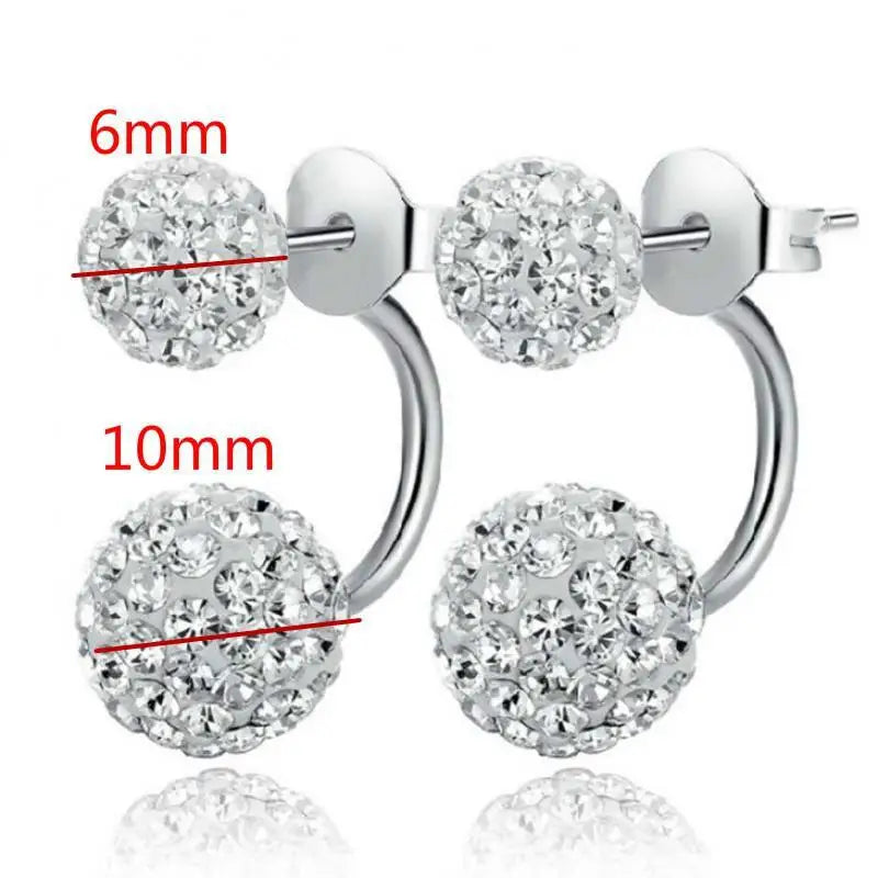 Natural Stone Stud Earrings For Women Silver Color Plated Earing Oorbellen Earings brinco Jewelry Gift earring Wholesale 2025