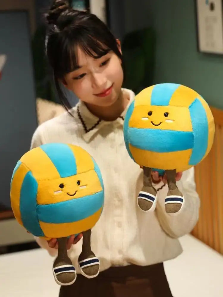 Jellycat バレーボール人形ぬいぐるみハンドメイド人形漫画アニメかわいい枕クッションホーム子供の誕生日プレゼント人形