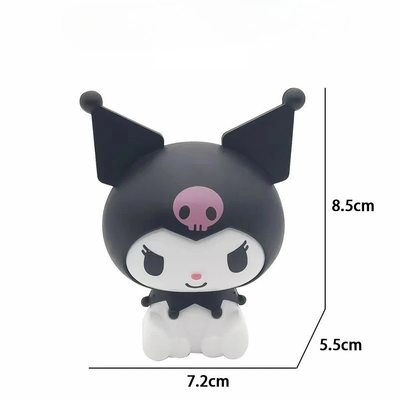 Cartoon Figure Kulomi Cake Decoration Sanrio Girl Child Happy Birthday Party Supplies Wedding Anniversary Decora Cake Topper