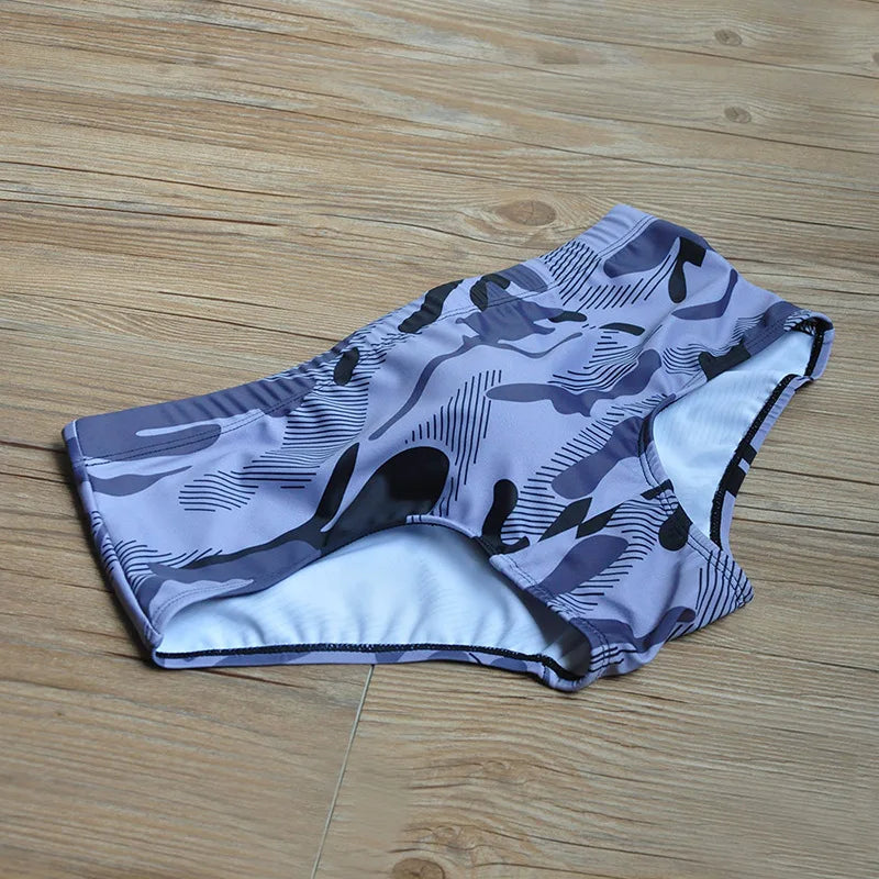 Mens Swimsuit Underwear Swim Trunks Surf Beach Shorts Quick Dry Swimwear Boxer Bathing Suits Beachwear Boardshort Underwear