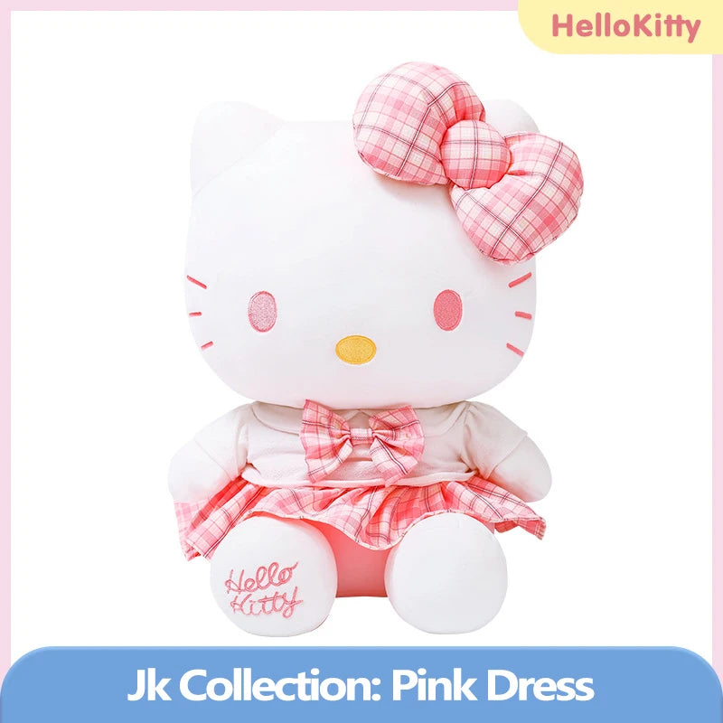 Sanrio Hello Kitty Kuromi Melody Cinnamoroll Stuffed Toys Plushier Soft Throw Pillow Plush Dolls Birthday Gift For Girl Friend