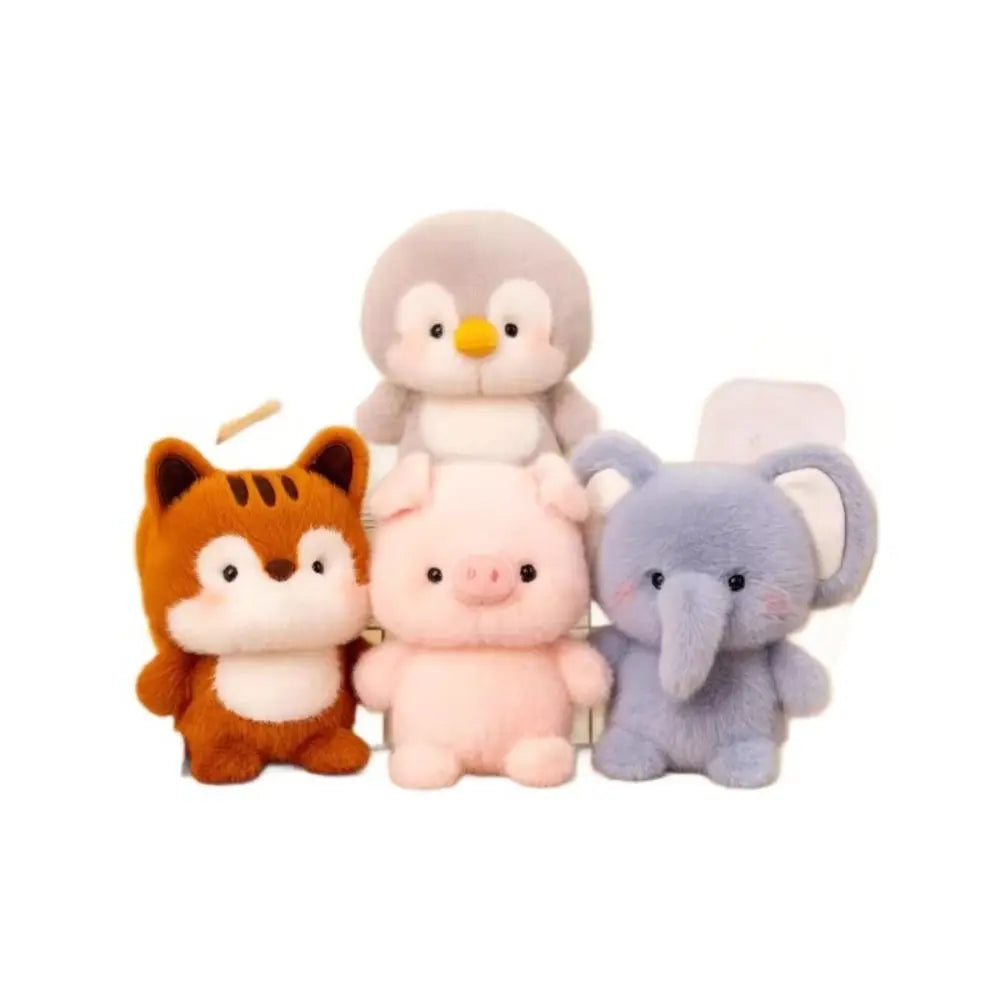 Kawaii 16cm Plush Companion Doll Plush Capybara Stuffed Animal Pillow Elephant Bear Animal Plush Toy Sleeping Gift