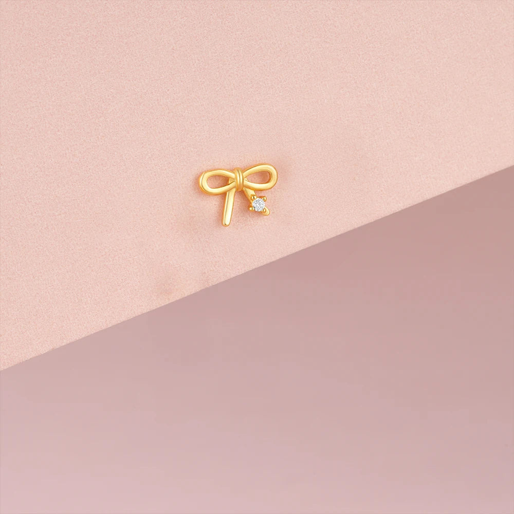 Aide 925 Sterling Silver 1pc Geometry Multi Piercing Stud Earrings For Women K Gold Simple Elegant Tassel Jewelry Gift Pendiente