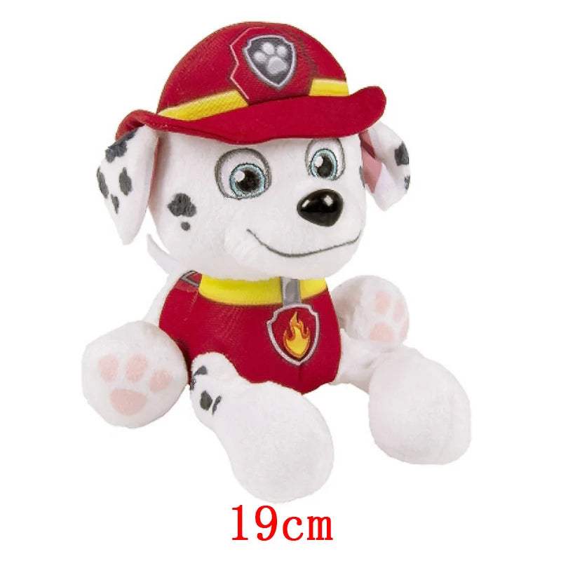 Paw Patrol Plush Toy Action Figure Ryder Marshal Zuma Everest Cartoon Model Two postures Plush Toy Children's Birthday Party Gif