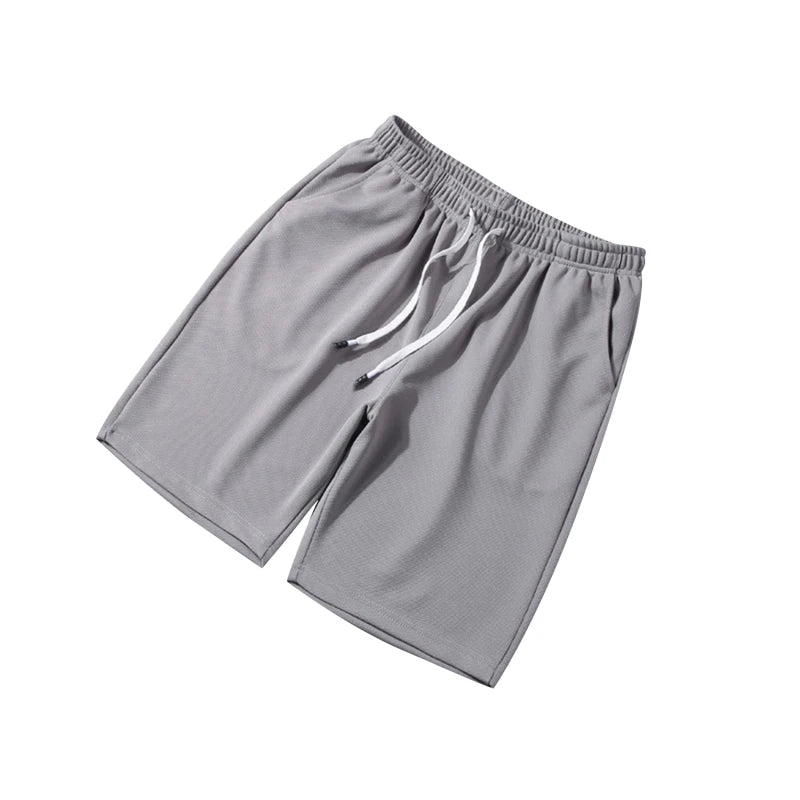 Summer Breathable Men Mesh Shorts Gym Bodybuilding Casual Loose Shorts Joggers Outdoor Fitness Beach Short Pants Sweatpant L-4XL