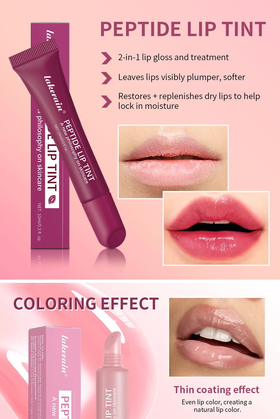10ml ミラー リップ グレーズ モイスチャライズ ジェリー リップ エンリッチメント オイル ラスティング ウォーター ライト グラス リップ オイル リムーバー ライン リップ プロテクション セラム