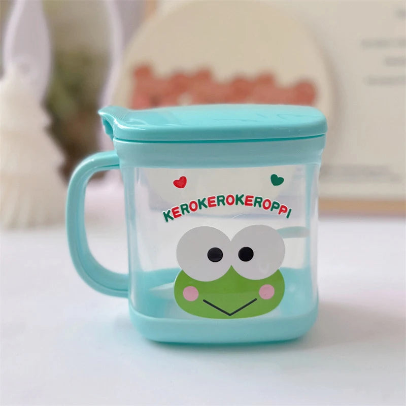 Sanrio Hello Kitty Kitchen Kuromi Melody Cinnamoroll Msg Salt Sugar Jar Seasoning Box Household Seasoning Jar Storage Box