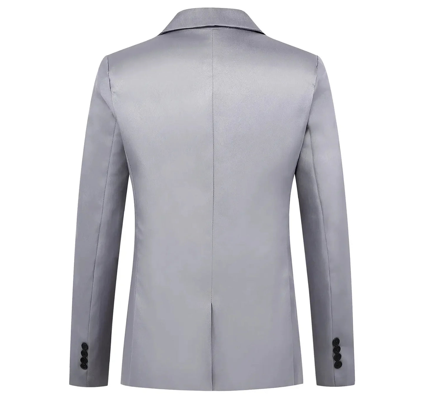 Men's Trendy Leisure Boutique Suit Jacket Autumn Casual Business Slim Fit Non-ironing Single Button Suit Solid Formal Blouse