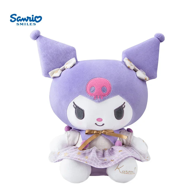 Sanrio Hello Kitty Kuromi Melody Cinnamoroll Stuffed Toys Plushier Soft Throw Pillow Plush Dolls Birthday Gift For Girl Friend