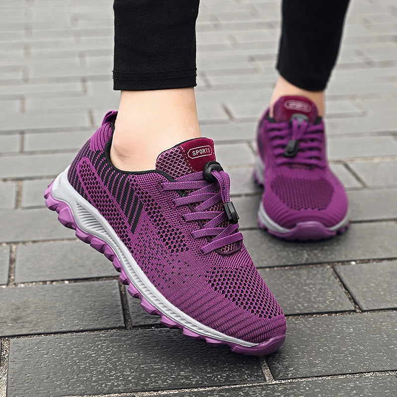 women shoes,sneakers for women,women's summer sneakers,White Breathable Non-slip Sports Casual Shoes,free shippiing shoes