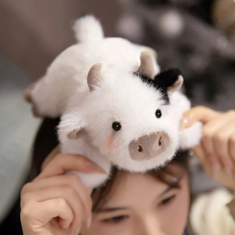 Animals Plush Toys Cute Frog/Duck/Cow/Horse Dolls Soft Birthday Gift For Girls And Children Accompany Appease Stuffed Dolls