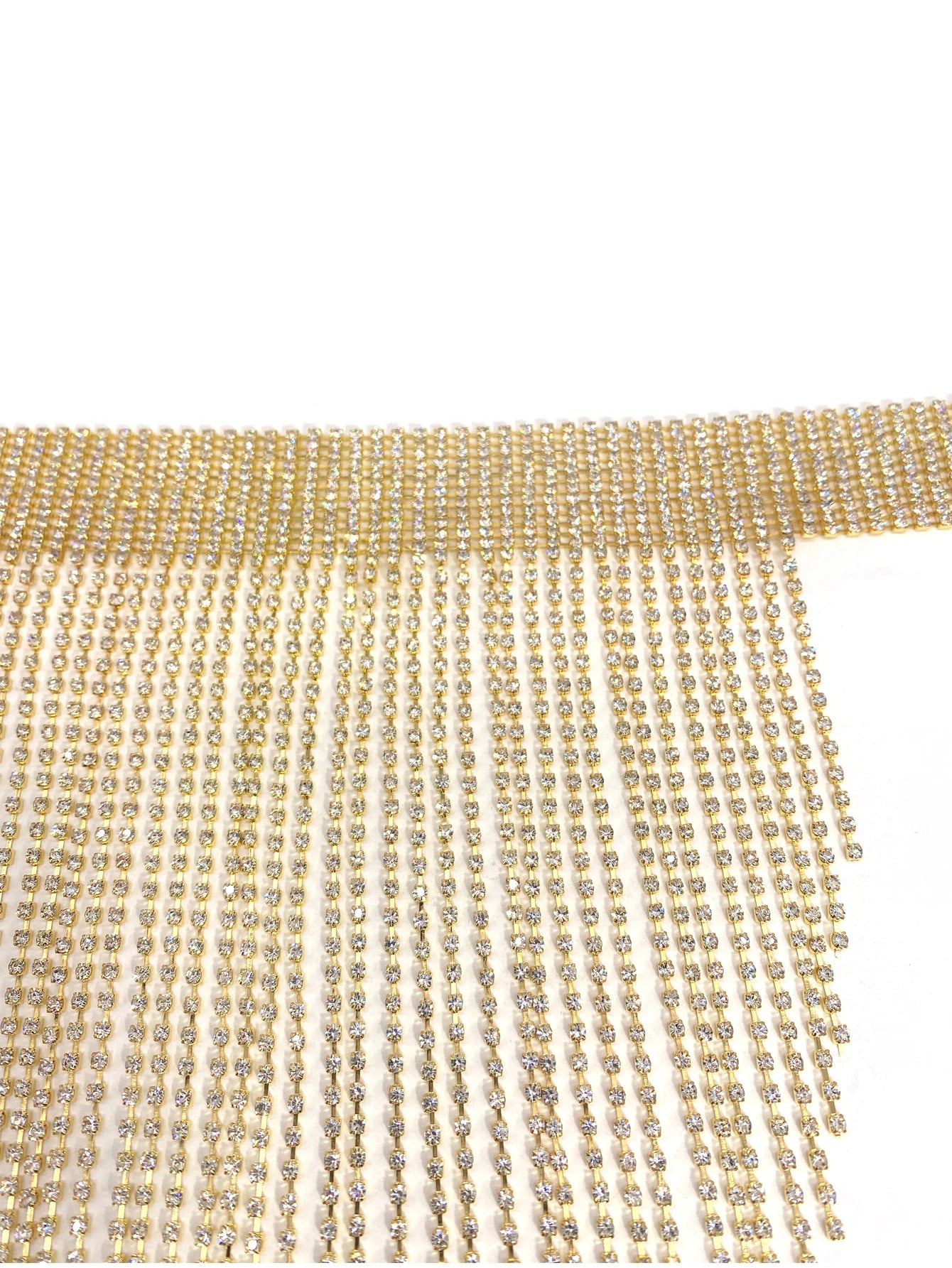 1 Piece Fashionable, Simple, Versatile Necklace, Luxurious Rhinestone Tassel Necklace, Sexy Bar And Nightclub