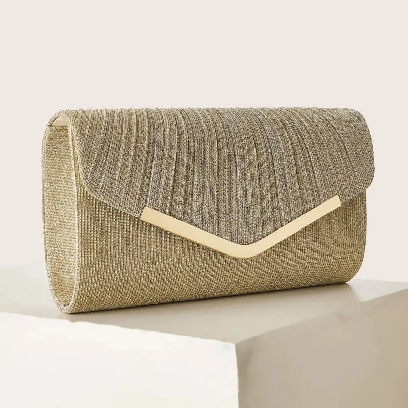 Fashion Elegant Clutch Bag New 2025 Hot Selling Chain Dinner Bag Bride Bridesmaid Lady Handbag Factory Outlet