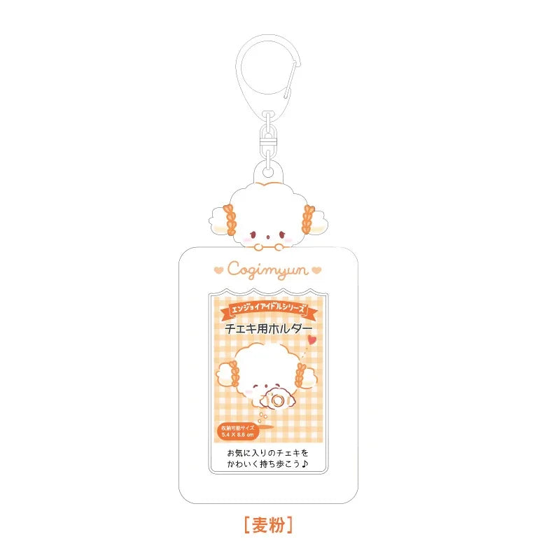 Sanrios Card Bag Cute Anime Figure Cinnamoroll Kuromi Id Bus Card Storage Case Holder Melody Pochacco Students Card Sleeve Gift