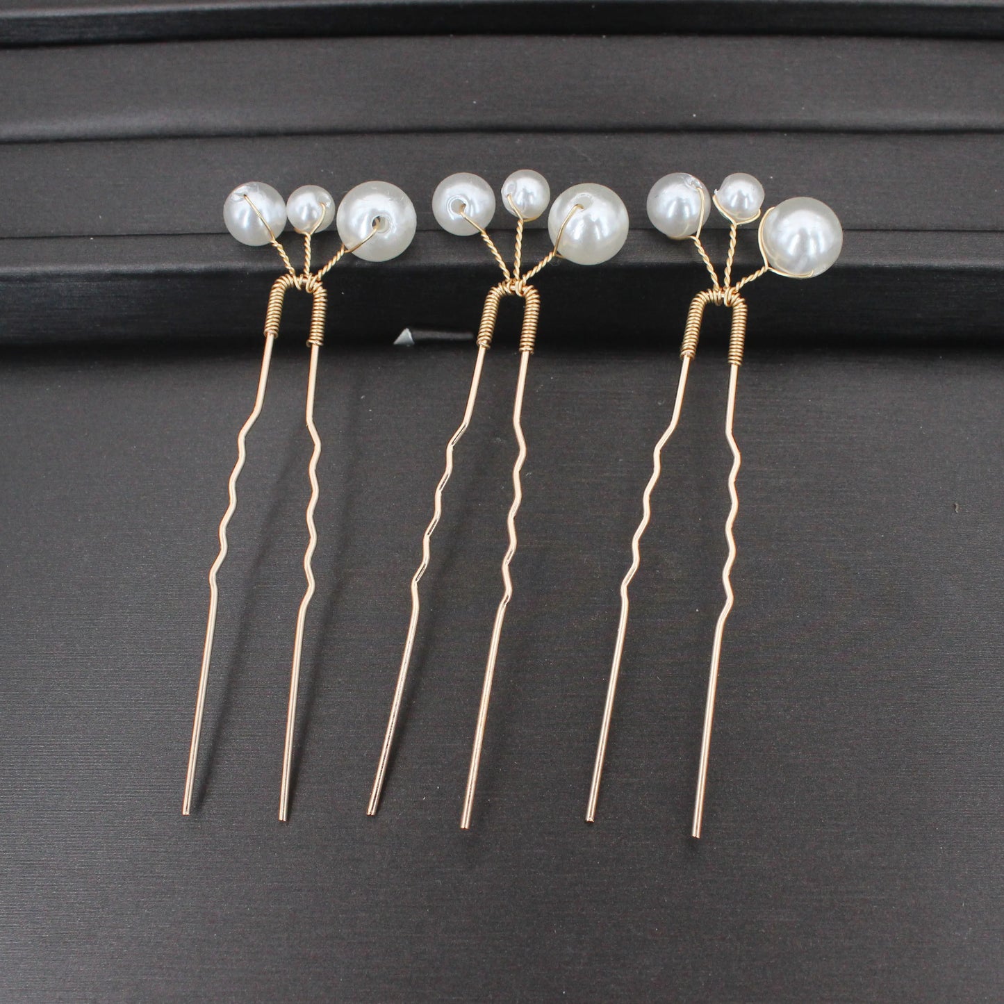Bridal Wedding Hair Accessories Rhinestone Hair Pins Forks for Women Pearl Hairpins Bride Headpiece Party Jewelry Gift Dropship