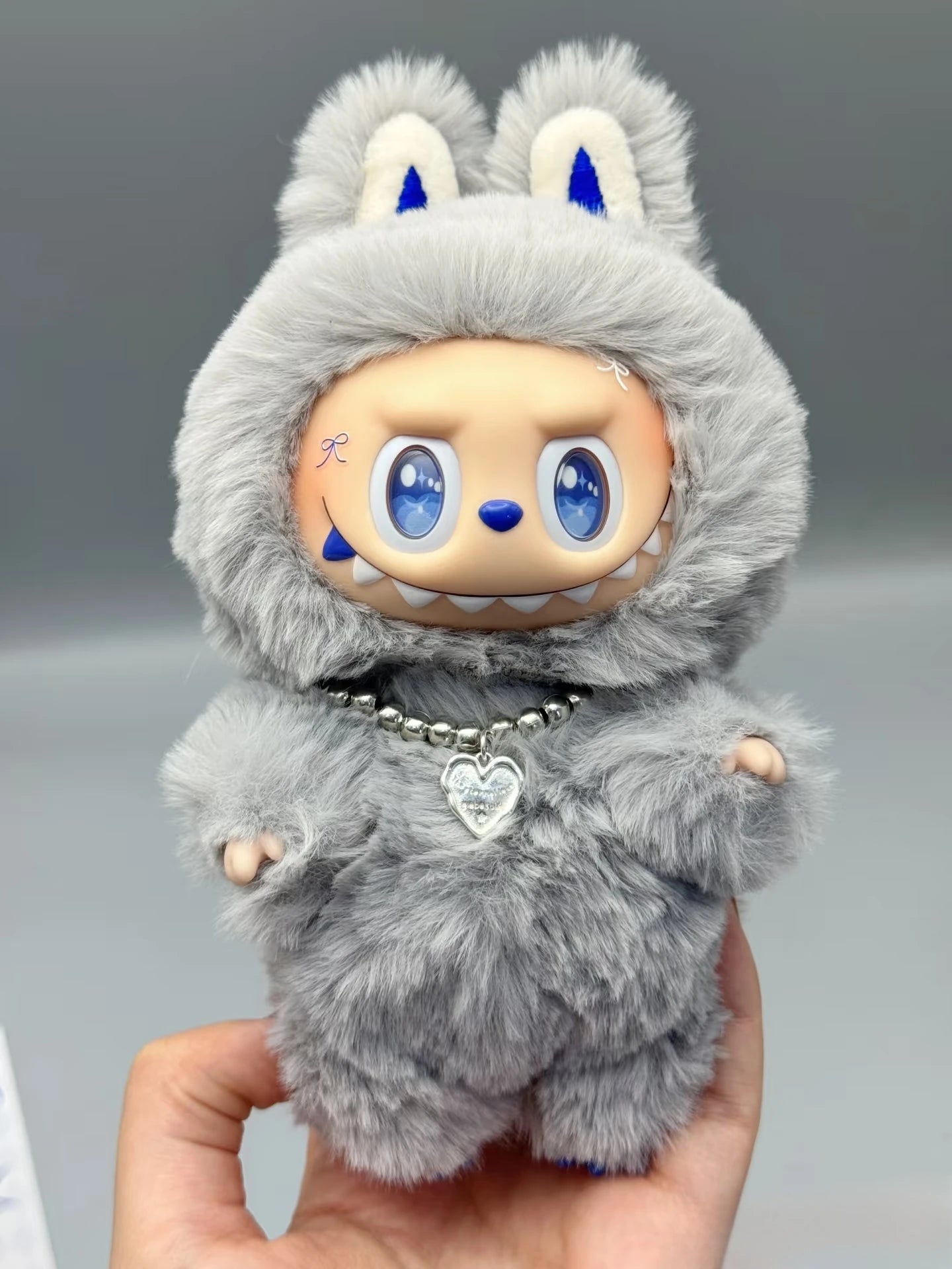 For Labubu Full Set Of Doll-Making Material Kits Diy Handmade Doll Pendant Desktop Ornaments Dolls Accessories Only Material Kit