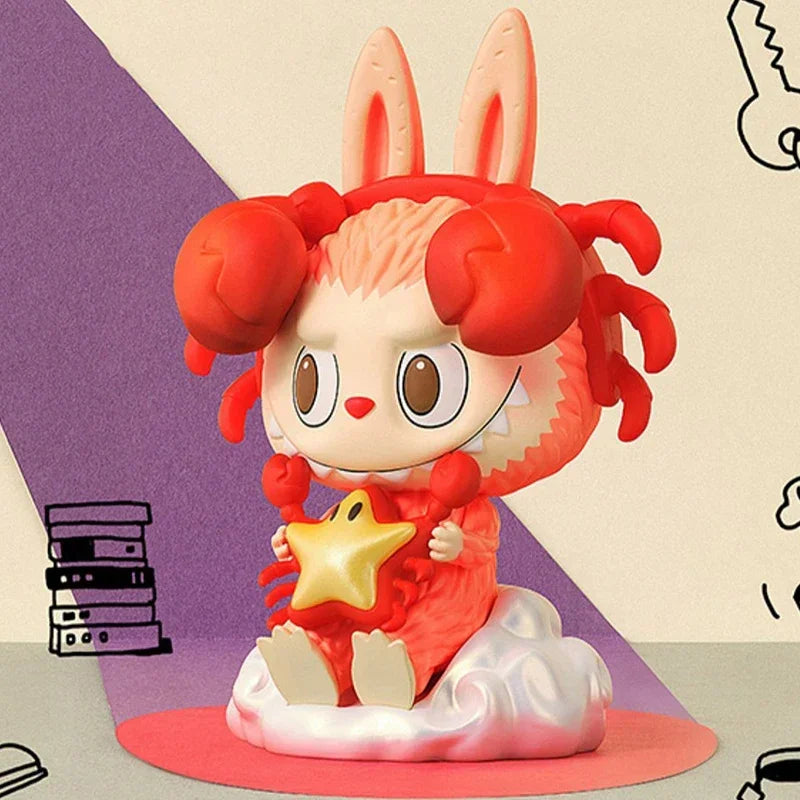 POP MART LABUBU THE MONSTERS Constellation Series Blind Box Toys Guess Bag Mystery Box Mistery Caixa Action Figure Cute Model