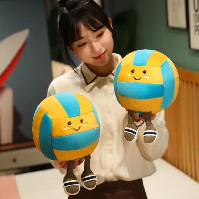 Jellycat バレーボール人形ぬいぐるみハンドメイド人形漫画アニメかわいい枕クッションホーム子供の誕生日プレゼント人形
