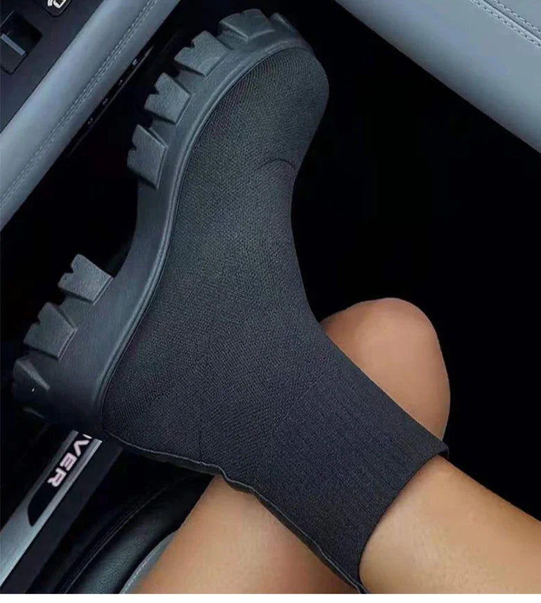 Women's Sneaker Fashion Platform Sneakers For Women's Sports Shoes With Heels Casual Zapatillas Mujer White Shoes Woman Footwear