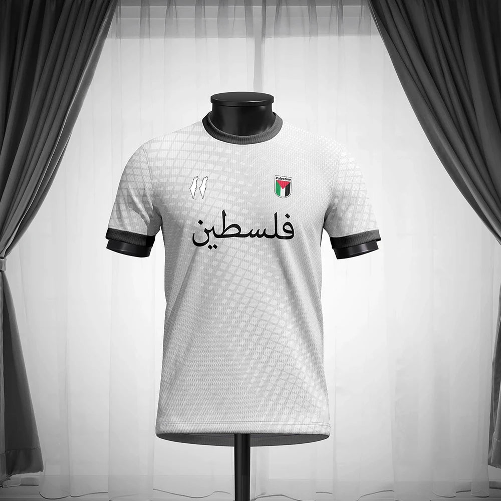Palestine Football Jersey T Shirts Summer Fashion Short Sleeve Palestinian Flag 3D Print Tshirt Casual O Neck Loose Men Tee Tops