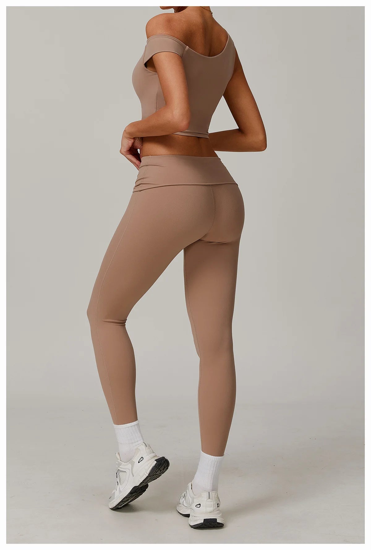 2Pcs Gym Set Sportswear Women Sports Tank Tops High Waist Stretch Flared Pant Gym Suit Fitness Clothes Activewear Workout Sets