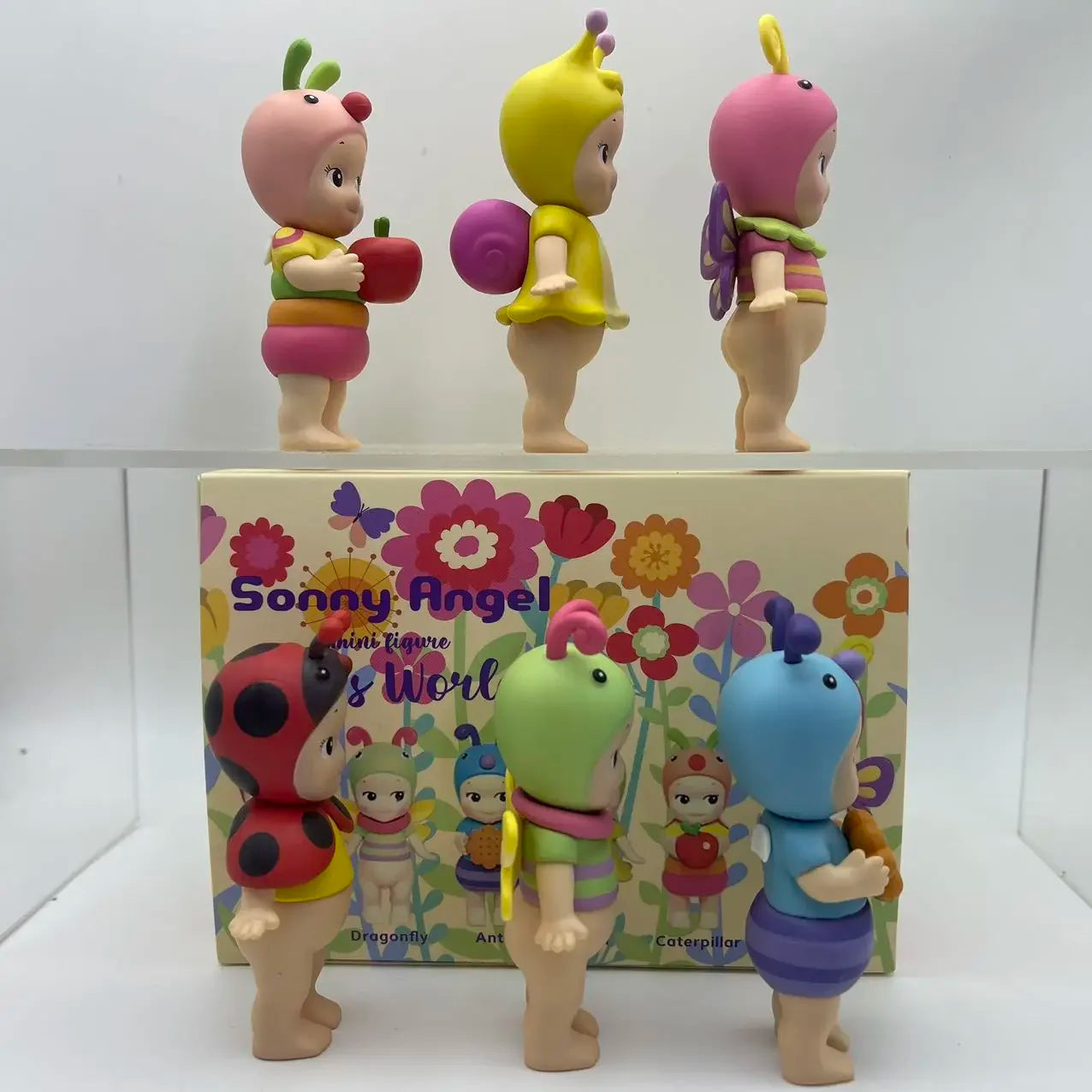 ソニーエンジェル ブラインドボックス ミニフィギュア バグズワールド限定シリーズ アニメフィギュア かわいい人形 子供用 クリスマス 誕生日 ギフト 6個